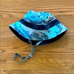 Dozer Blue Camouflage Bucket Hat 2-5 yrs